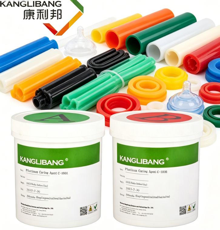 Low Temperature Platinum Cure Agent for Clear Silicone Rubber Mold Making & Seals Manufacturing