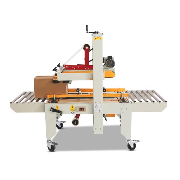 Машина запись на ленту коробки крышки складчатости уплотнителя случая ISO CE semi автоматическая
