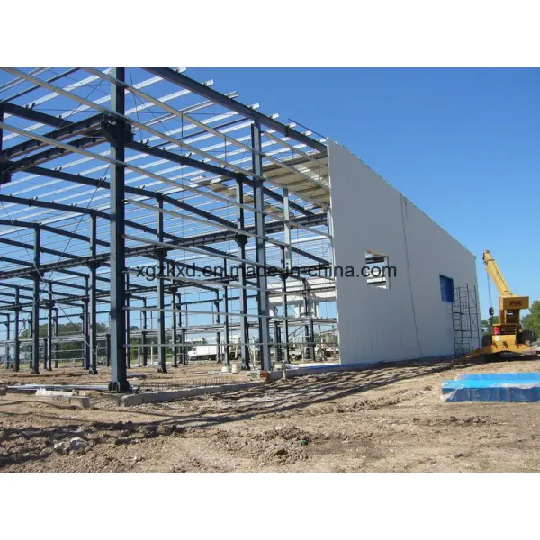 Turnkey Solution Prefabricated Steel Structure Building with 50 Years Use Life and Easy Assembly