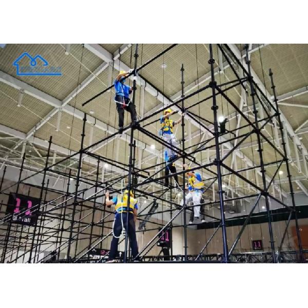 2m Section Bolt Connection Aluminum Stage Truss 6061-T6 Aluminum Square Shape for Concert Stages