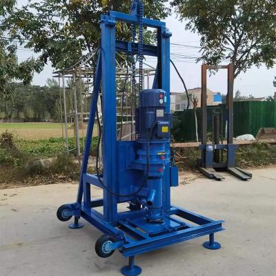 Household electric water well drilling rig Easy to operate water drilling equipment