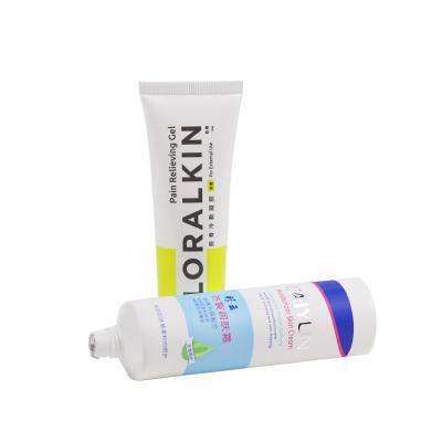 Les conteneurs cosmétiques de LDPE 30ml 50ml 100ml de HDPE vident les tubes en plastique de compression avec des chapeaux
