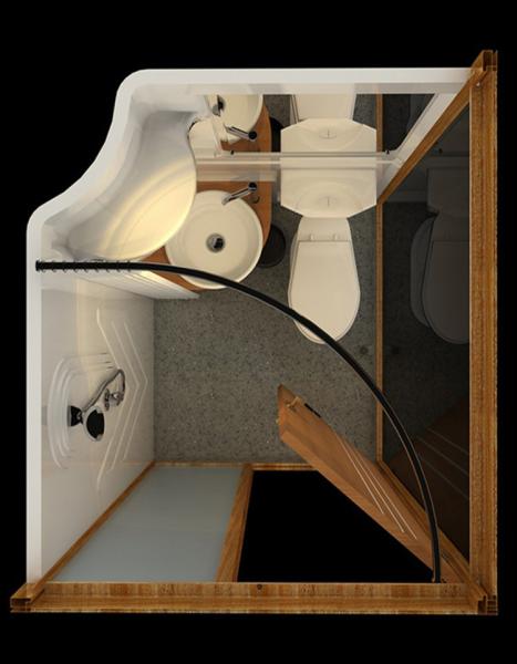 all in one bathroom units Prefab Bathroom integrated bathroom suit/unit/room/cabin/set