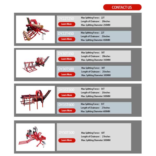 30 ton petrol wood splitter gasoline hydraulic kinetic log splitter cylinder fire wood processor