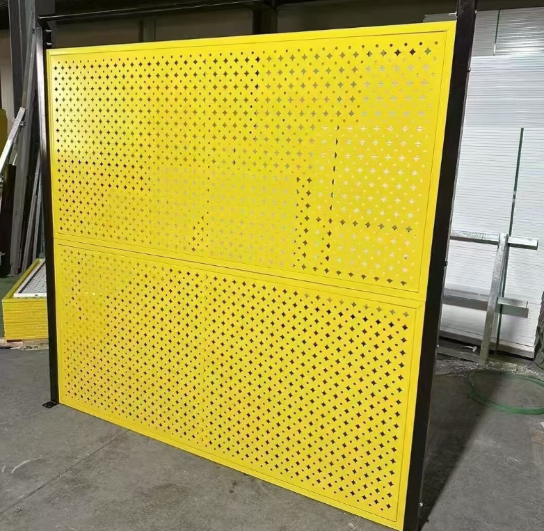 Workshop Isolation Sheet Warehouse Fence Punching Plate Perforated Metal Fence