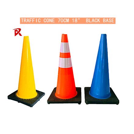150мм ПВХ Конусы дорожного движения Оранжевые Конусы безопасности 70 см 28 дюймов Оранжевый Конус предупреждения