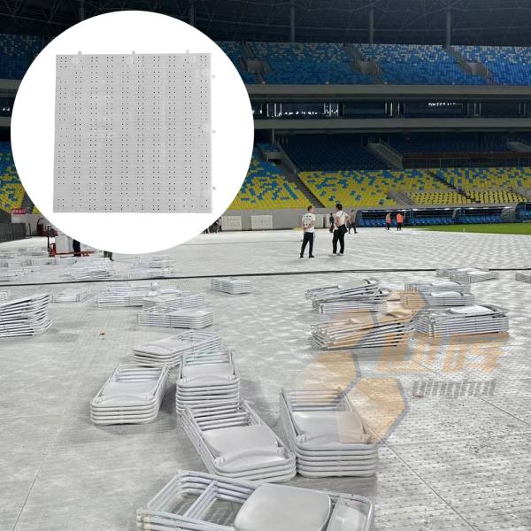 Temporary Plastic Interlocking Carpet for Grass protection Floor Party Tent Wedding Event Flooring