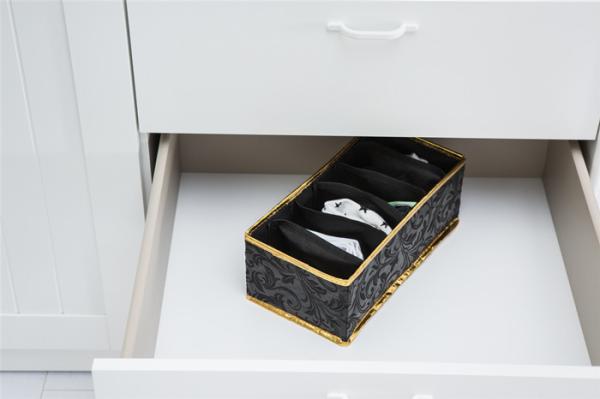 Roupa interior dobrável de For Socks And do organizador da gaveta de 6 pilhas