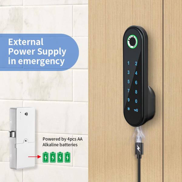 1.5V Alkaline Electronic Cabinet Door Lock 150mA Sauna Locker FCC