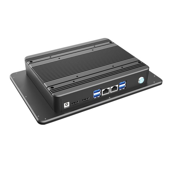 10.1 Inch IP65 Waterproof Aluminum Alloy Bezel Industrial Panel PC 10 Points Projective Capacitive Touch Screen 1280x800