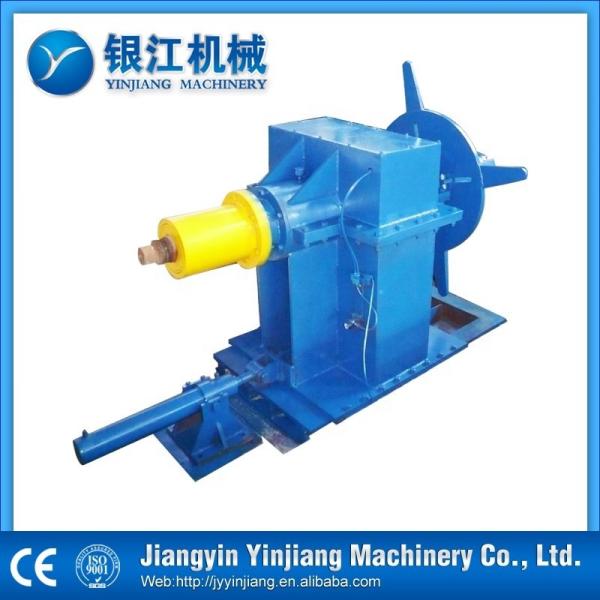 Double Head PLC Automatic Decoiler Machine 10mm Hydraulic Uncoiler