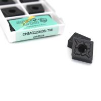 Le carbure de tungstène de rotation de commande numérique par ordinateur de l'insertion CNMG120408-PM de carbure insère couper l'outil de rotation