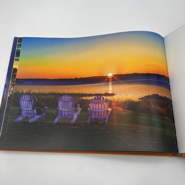 Cosidos / Perfeita ligação Livros de arte paisagística 4 cores 305mm x 229mm