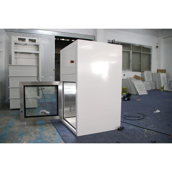 подача H14 HEPA динамического порошка коробки пропуска чистой комнаты 25m/S покрывая стальная ламинарная