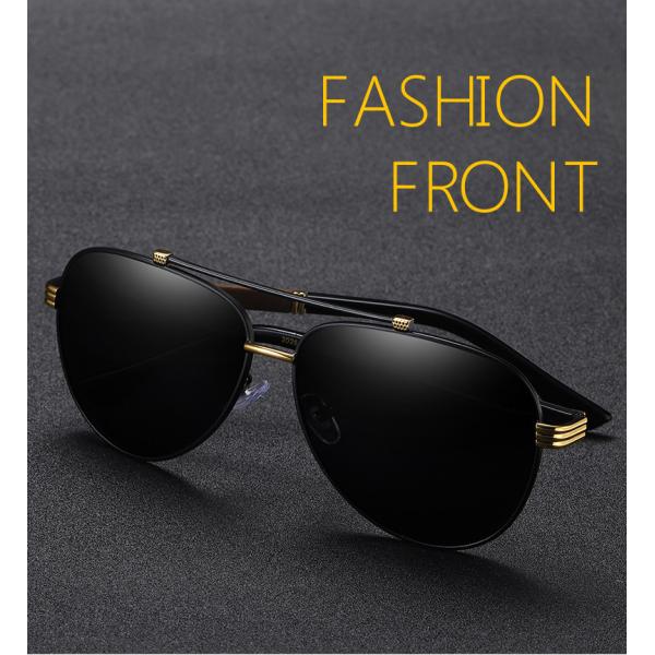 Shades Trendy UV400 Polarized Stylish Sunglasses TAC Luxury Men BSCI