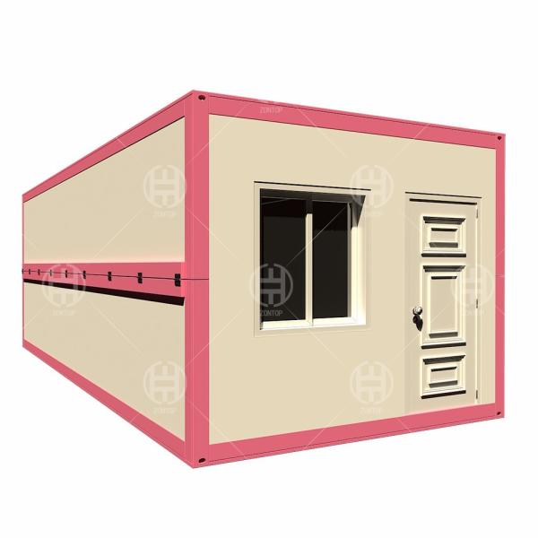 Zontop Luxury 3 Bedrooms Prefab Modular Home Folding  Living Modern Container House