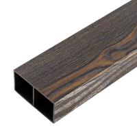 Composite Wpc Timber Tube for Wall Partition Wpc Rectangular Timber Tube