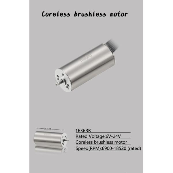 Faradyi 1636 Model 12V 5800Rpm Micro Electric Motor Magnet Dc Coreless Motor For Electric Tools Robots Industrial Automation