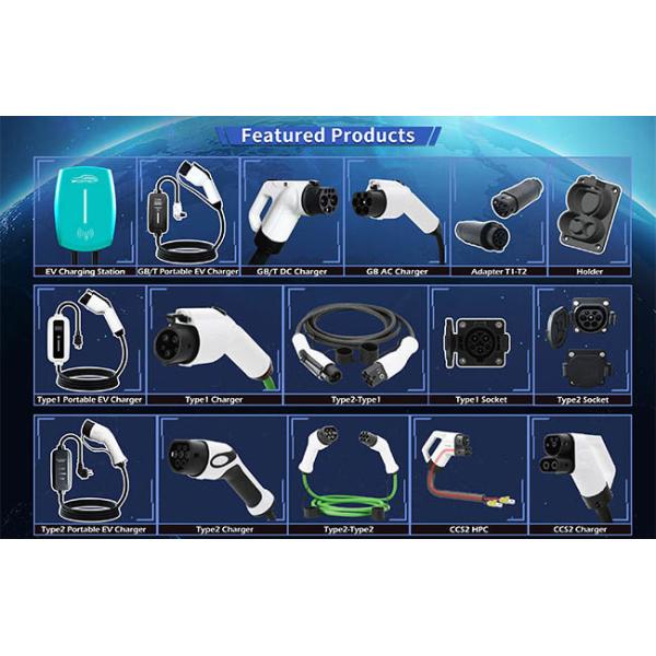 CCS2 High Power DC EV Charger Gun Liquid Cooling Car Charging Accessories