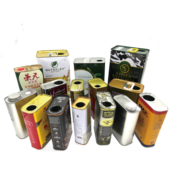 Factory Whosale Empty Metal Can Vegetable Soybean Corn Oil Tin Can Metal Tin square Can for Food