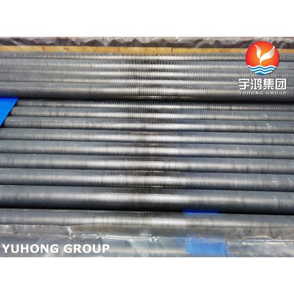 ASTM A192 Seamless Carbon Steel Extruded Fin Tube with AL1060 Fin For Heat Exchanger