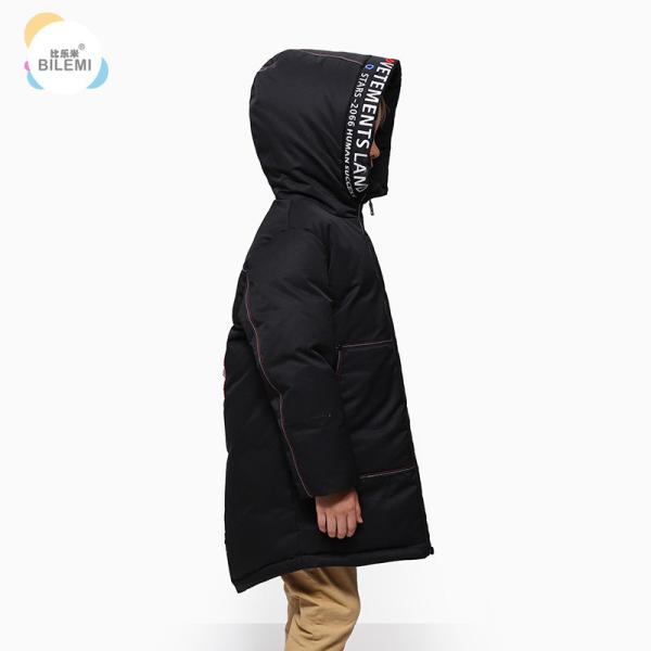 Cheap Boys Clothes Winter Keep Warm Coat Go Outdoors Windproof Padded Kids Winter Long Boys Hooded Down Jacket