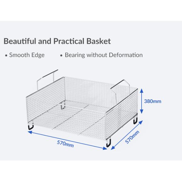 танк сенсорной панели 600 * 600 * 400ММ ультразвуковой шайбы частей 1800В умный