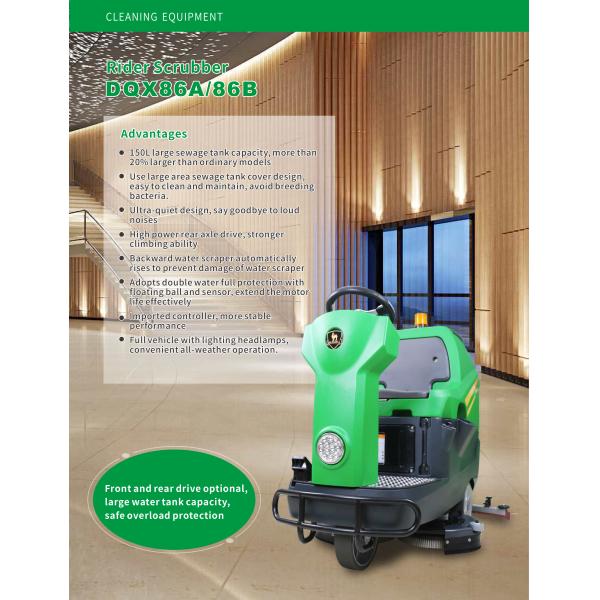 5150W Motor Power Environmental Road Cleaning Machine for Clean Industrial Roads