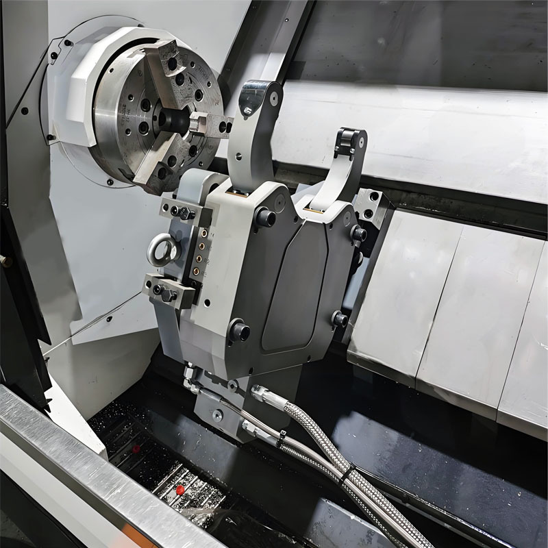 BR110ZY Y-Axis Slant Bed CNC Turning Center 12T Spindle Milling Turret 45mm Roller Linear Guide