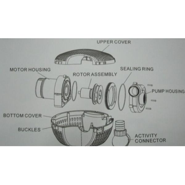 Small Garden Submersible Water Fountain Pumps for Water Feature and Ponds