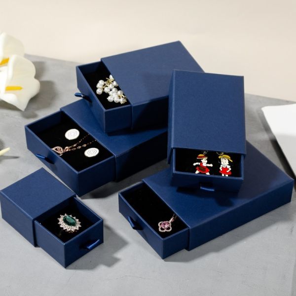 Jewelry Packaging Drawer Box Necklace Gift Box Earring And Ring Storage Gift Box