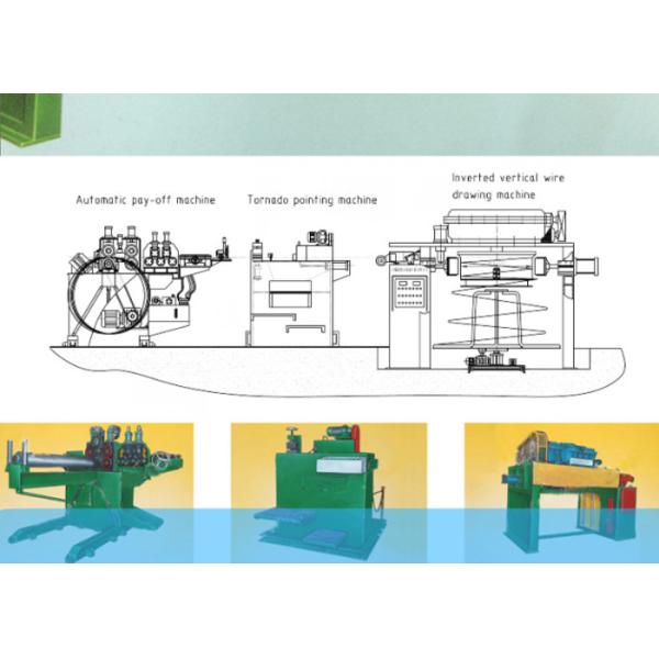 Máquina del trefilado del cobre del SGS, máquina vertical del trefilado 130kw