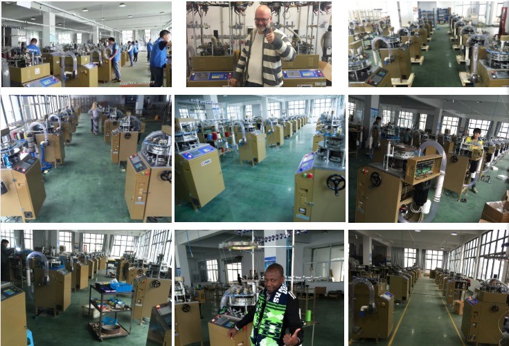 2023 Knitting Beanie Cap Hat Making Machine with 325 KG and Single Knitting Method