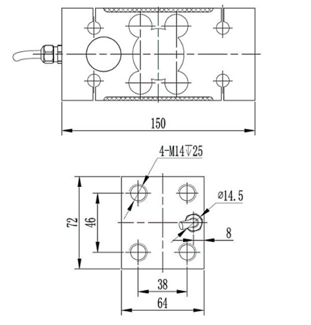 WL-121 Stainless Steel Single Point Load Cell | 50kg-1000kg Capacity With Off-Center Load Compensation