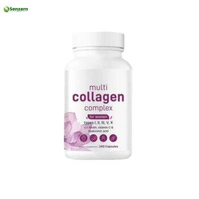 240pcs Collagen Complex Capsules Improve Skin Elasticity Collagen Supplements For Hair