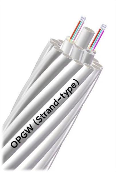 OPGW Fiber Optic Cable 4-48 Core Single-mode Multimode for Power Systems