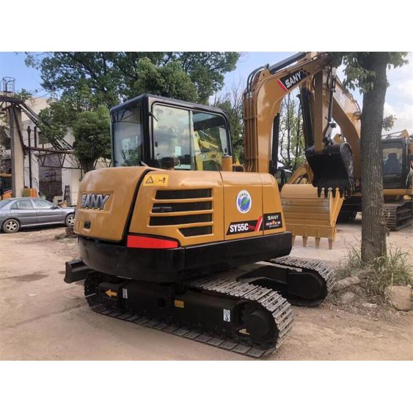 5ton SY55C Sany Excavator in with 5780KG Operating Weight and 0.23m3 Bucket Capacity