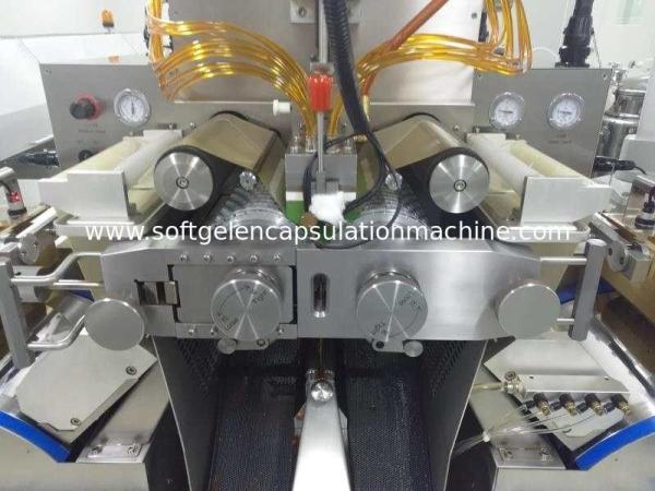 Plc Paintball Encapsulation Machine Halal Soft Capsule Oil And Paste Filling