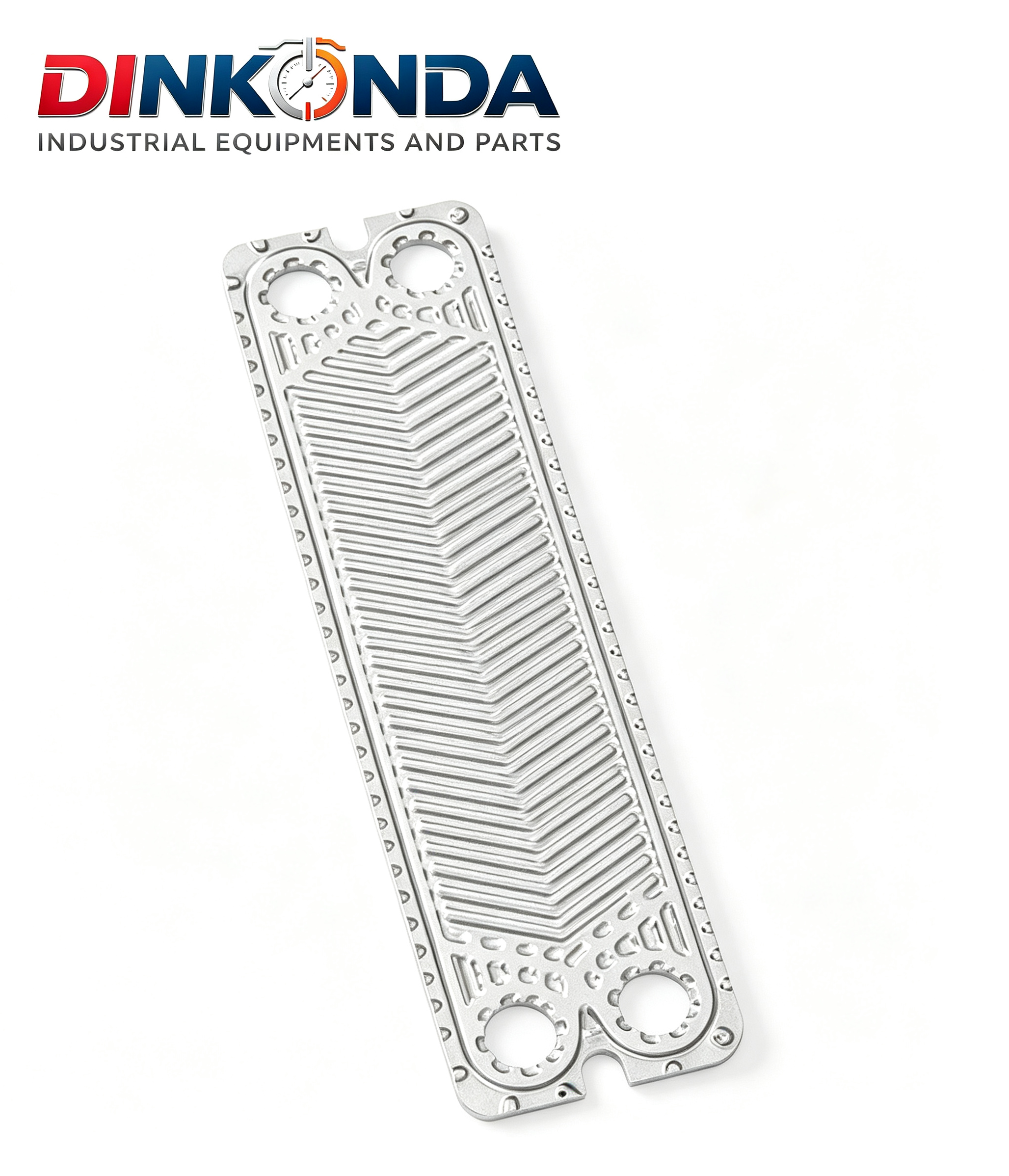 DINKONDA GLOBAL Power Plants Special SUS304/316L, 2205/2507 Dual Phase Steel, TA1 Material GEA Kelvion NT100T Plate Heat Exchanger Domestic Replacement Plate