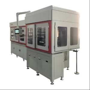 高精度 ±0.10mm フラットワイヤステータ自動成形機