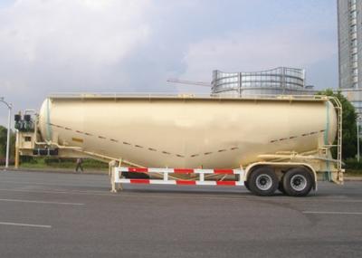 3 Axles Pneumatic Dry Bulk Trailers 60000L For Charcoal Powder Transport