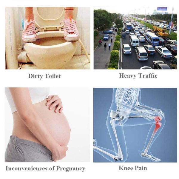 Писсуар силикона свободного нулевого дизайна утечки многоразовый для располагаться лагерем