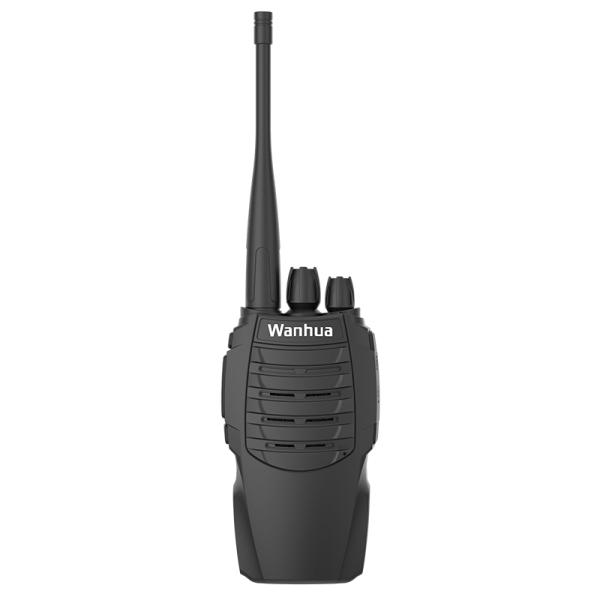Long Range Handheld Walkie Talkie with 2.5ppm Frequency Stability and USB Charger