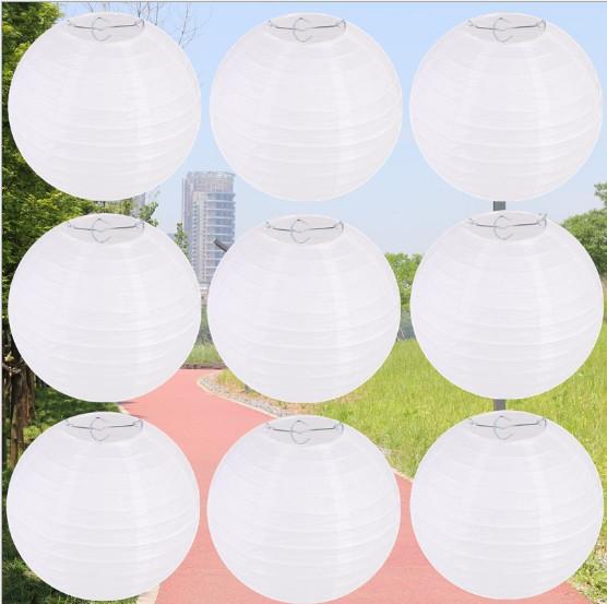 White Lantern Wholesale, Spot Wedding Paper Lanterns, Children's Drawing Lanterns, Customized Handmade DIY Lighting