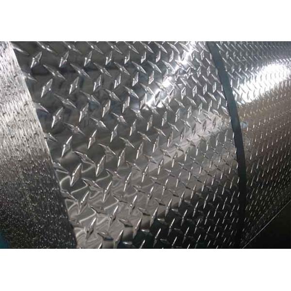 5052 H32 Aluminum Diamond Plate Thickness Custom For Commercial Vehicles