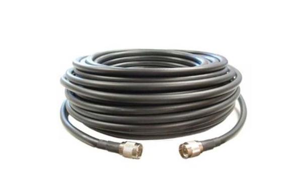 50 Ohm RF Cable Low Loss 195 with 0.94mm Bare Copper with 89% Tinned Copper Braid