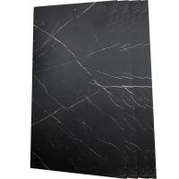 Marbre foncé type décoré Acp feuille intérieure Façade Acp 4 mm Épaisseur Acp revêtement Matériau de construction Aluminium Épaisseur 0,43 mm Rideau