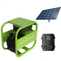 pompe à eau actionnée solaire submersible de puits profond de C.C 12V avec la couleur de camouflage