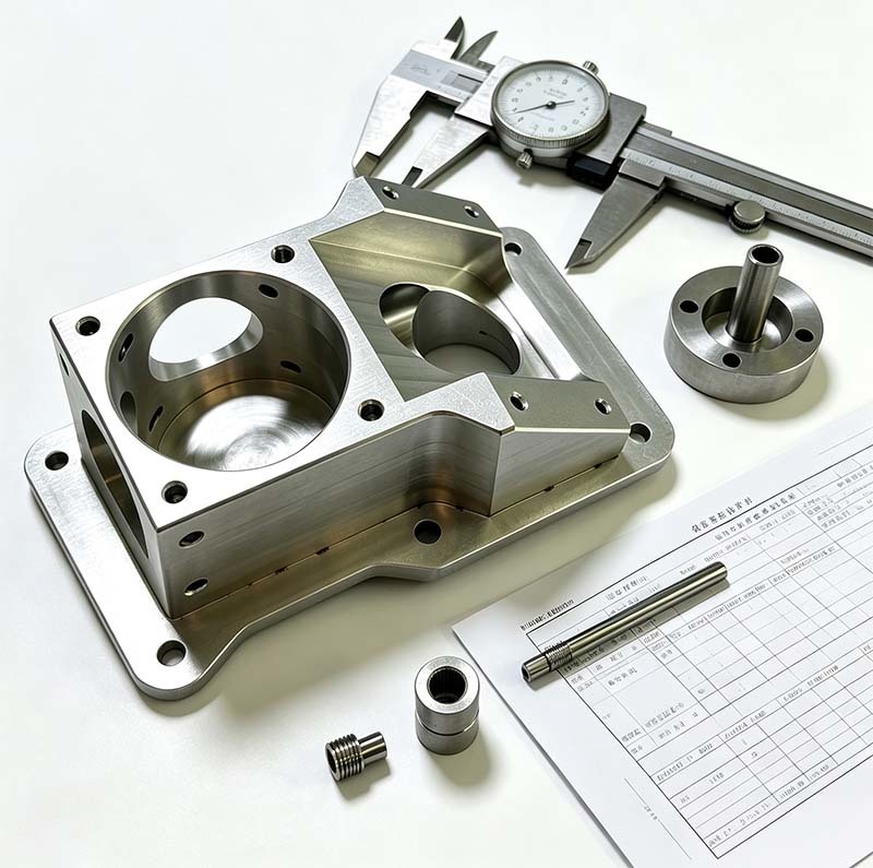 Custom 5-Axis CNC Milled 6061-T6 Aluminum Housing Enclosure with Multi-Cavity Structure