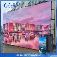 14-16 Bit 4k Outdoor Rental LED Display P3.91 Thickness 86mm